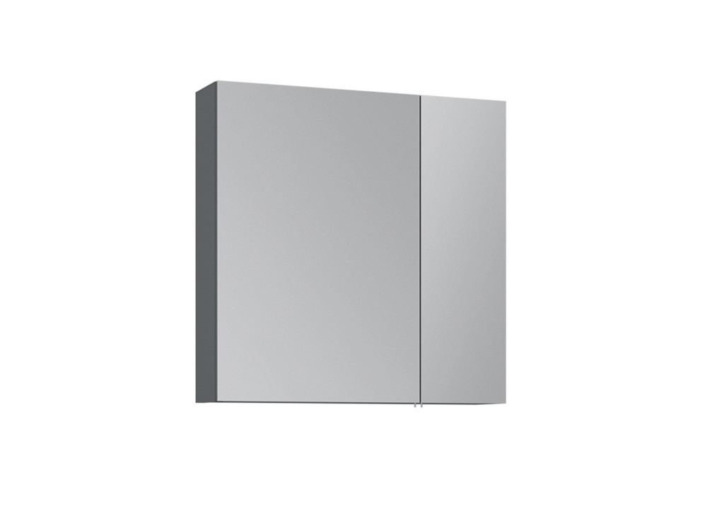 Badezimmerschrank mit Spiegel „Nuvola 60 v2“ – 66 x 16 x 60 cm – Anthrazit