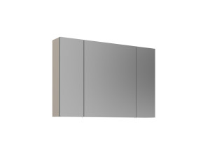 Badezimmerschrank mit Spiegel „Desna 100“ – 97 x 16 x 66 cm – Sand
