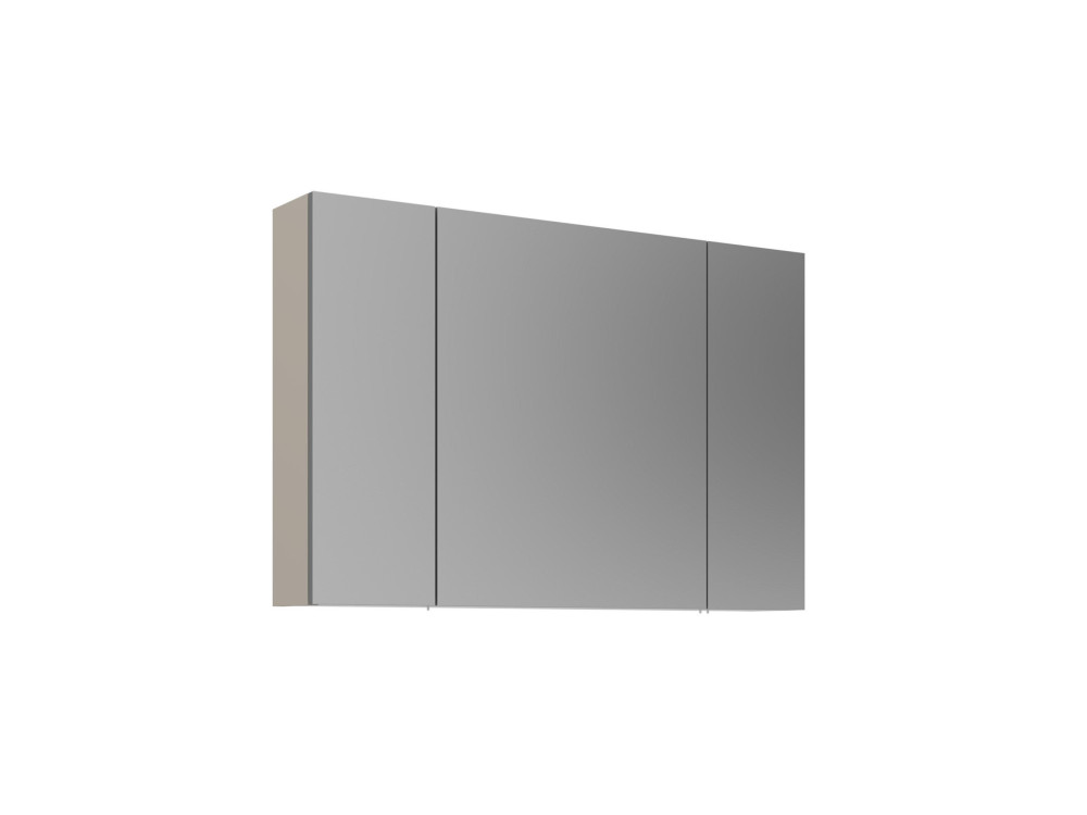 Badezimmerschrank mit Spiegel „Desna 100“ – 97 x 16 x 66 cm – Sand