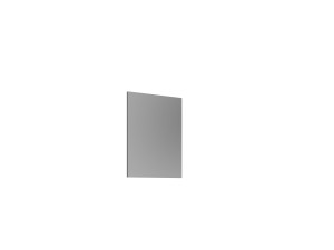 Dekorativer Holzspiegel „Desna 50“ – 55 x 2 x 64 cm – transparent
