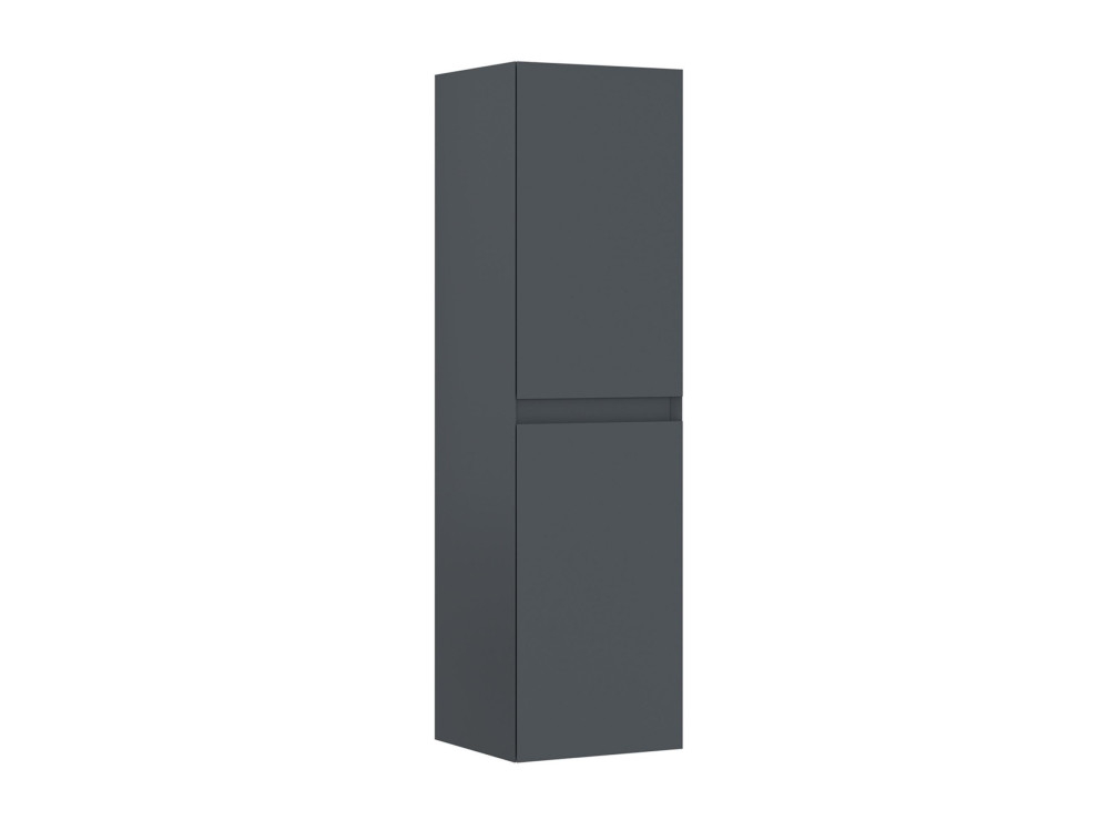 Badezimmerschrank „Nest 40 v2“ – 40 x 32 x 138 cm – Anthrazit matt