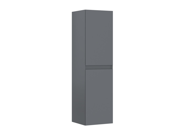 Badezimmerschrank „Nest 40 v2“ – 40 x 32 x 138 cm – Mattgrau