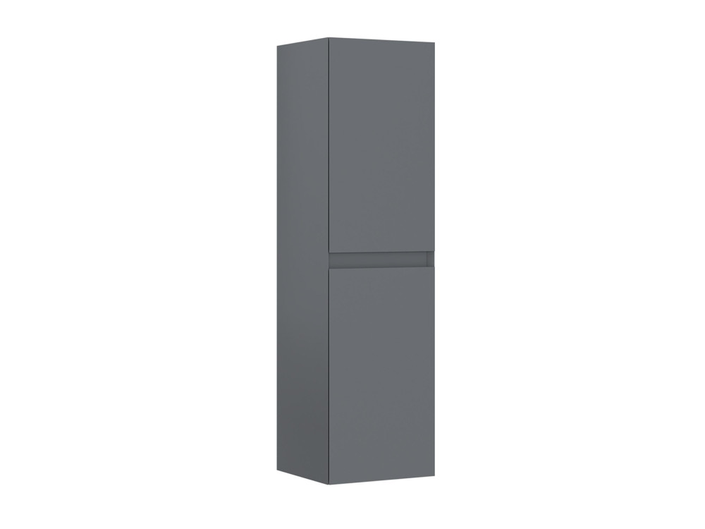 Badezimmerschrank „Nest 40 v2“ – 40 x 32 x 138 cm – Mattgrau