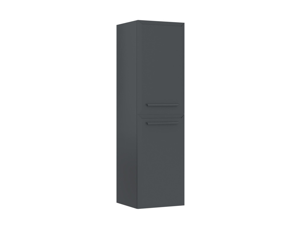 Badezimmerschrank „Nuvola 40 v3“ – 40 x 32 x 138 cm – Anthrazit