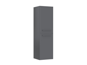 Badezimmerschrank „Nuvola 40 v3“ – 40 x 32 x 138 cm – Grau