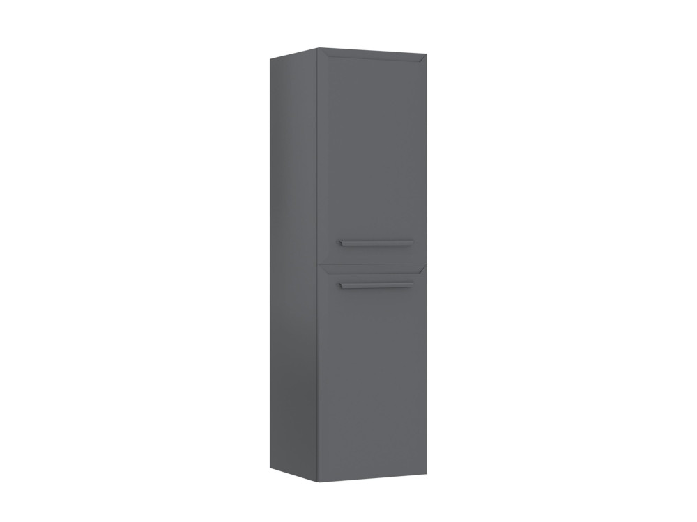 Badezimmerschrank „Nuvola 40 v3“ – 40 x 32 x 138 cm – Grau