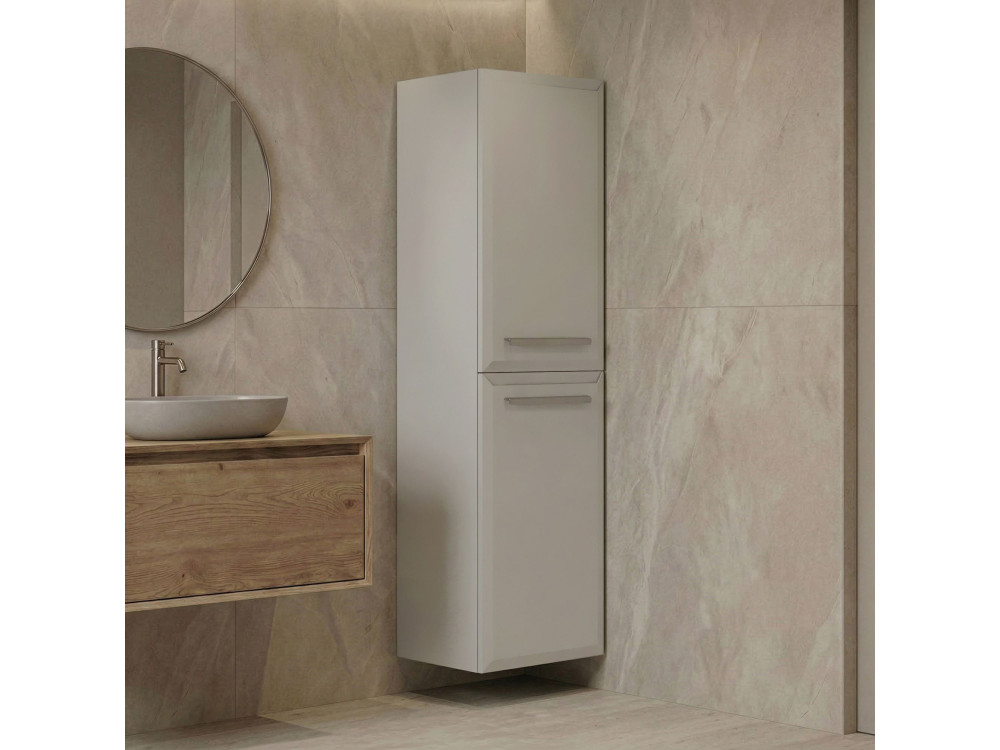 Badezimmerschrank „Nuvola 40 v3“ – 40 x 32 x 138 cm – Cashmere