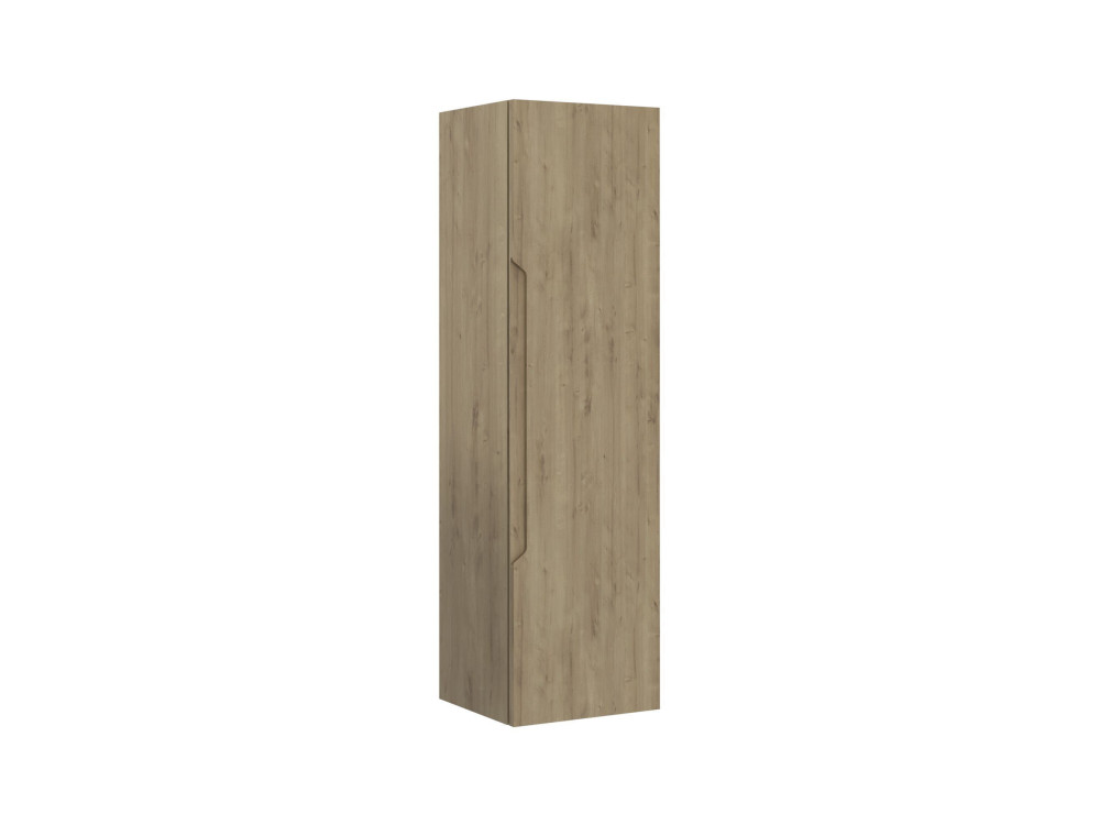 Badezimmerschrank „Messina 40“ – 40 x 32 x 138 cm – Eiche