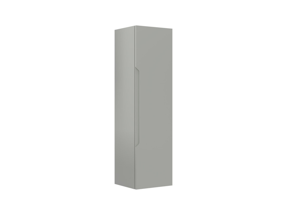 Badezimmerschrank „Messina 40“ – 40 x 32 x 138 cm – Matt-Kaschmir
