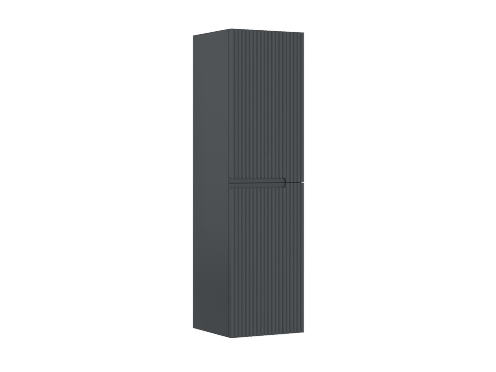 Badezimmerschrank „Moonlight 40“ – 40 x 27 x 138 cm – Anthrazit matt