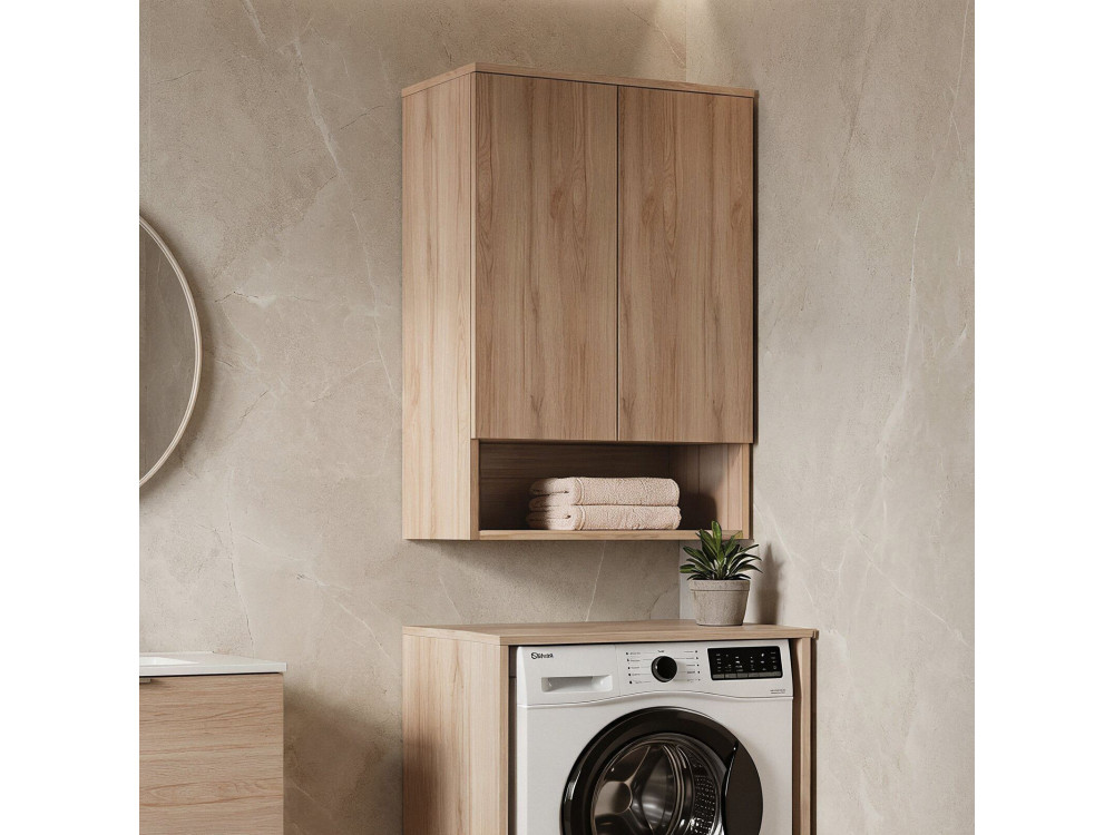 Badezimmerschrank „Bosco Lume 70“ – 70 x 36 x 100 cm – Eiche