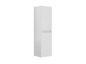 Badezimmerschrank „Arno 40“ – 40 x 27 x 138 cm – Weiß
