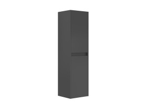 Badezimmerschrank „Arno 40“ – 40 x 27 x 138 cm – Anthrazit