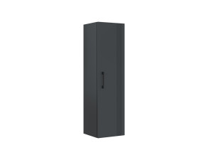 Badezimmerschrank „Bari 40“ – 40 x 32 x 138 cm – Anthrazit matt