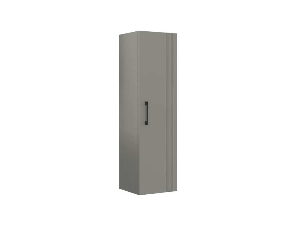 Badezimmerschrank „Bari 40“ – 40 x 32 x 138 cm – Matt-Kaschmir