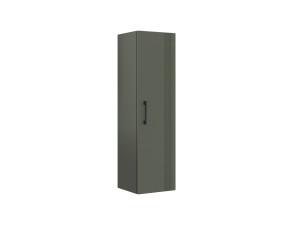 Badezimmerschrank „Bari 40“ – 40 x 32 x 138 cm – Mattgrün