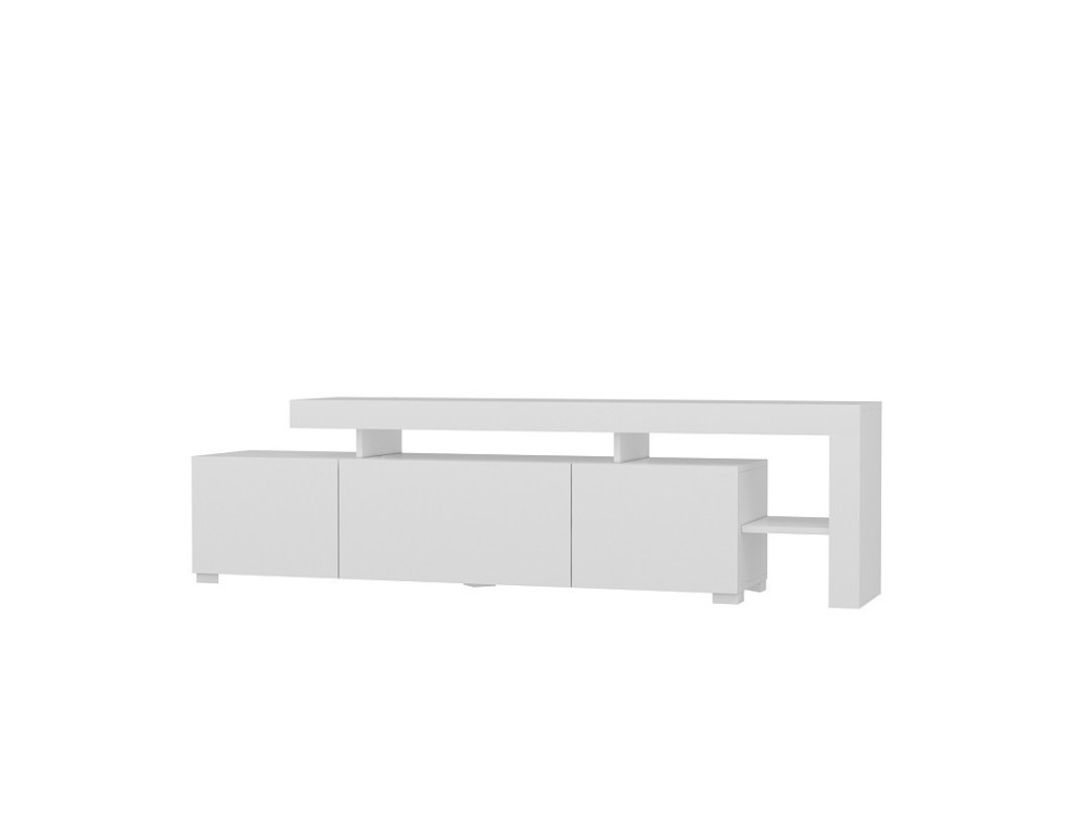 TV-Möbel aus Holz "Beliz" 192 x 37 x 53 cm - Weiß
