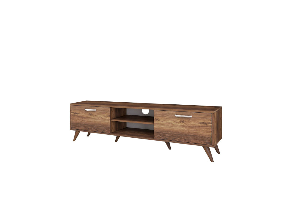 TV-Möbel aus Holz "Atik" - 180 x 35 x 48 cm - Braun