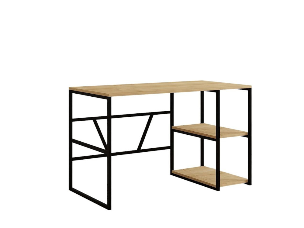 Holzschreibtisch „Caste“ – 120 x 60 x 74 cm – Beige