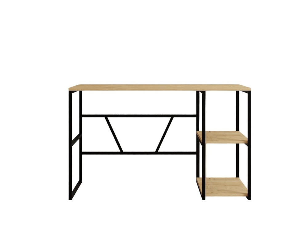Holzschreibtisch „Caste“ – 120 x 60 x 74 cm – Beige