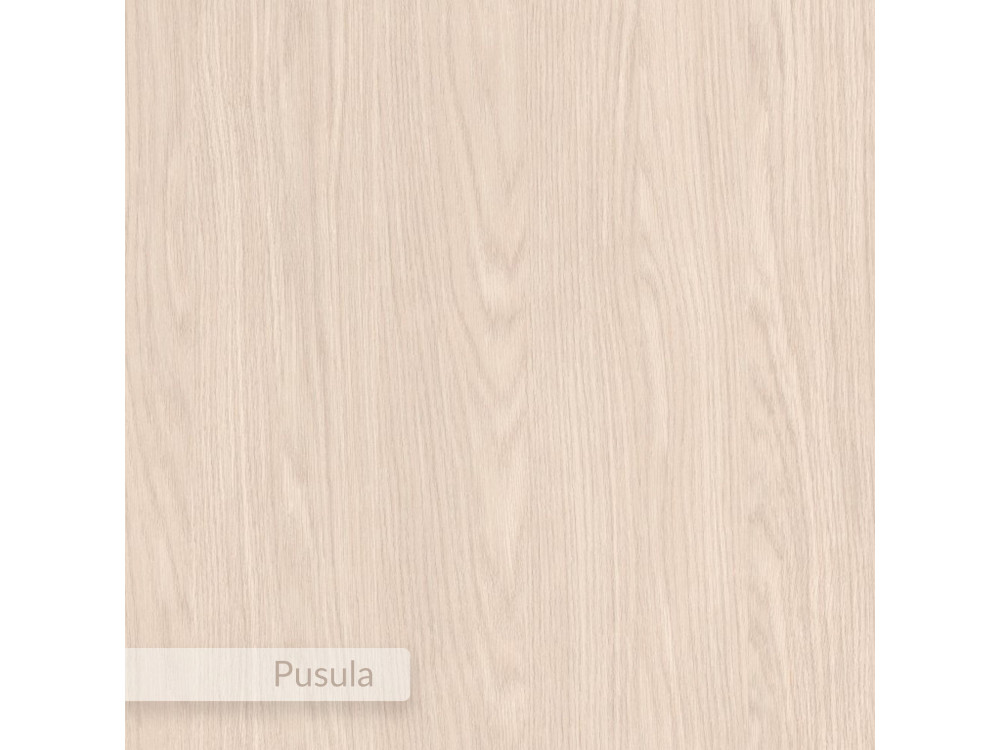 Nachttisch mit Glühbirne aus Holz "Dotta" - 52 x 30 x 28 cm - Beige