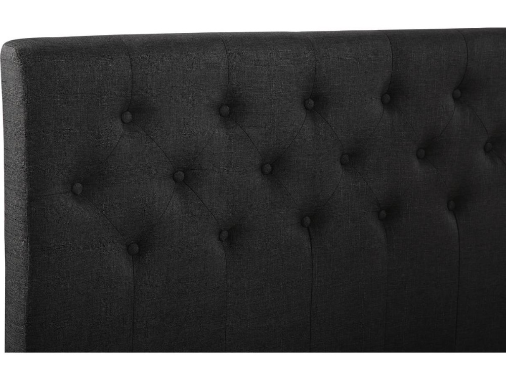 Doppelbett "Emmy" - 140 x 190 cm - Grau