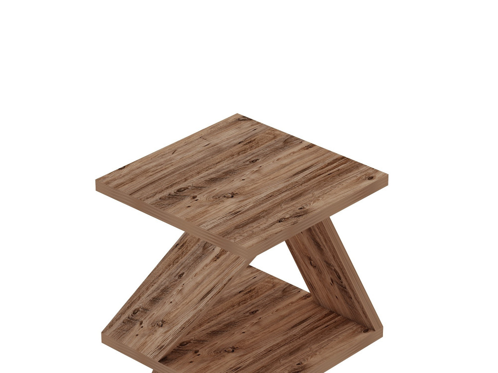 Beistelltisch „Albeni“ aus Holz – 29 x 29 x 54 cm – Atlantische Kiefer