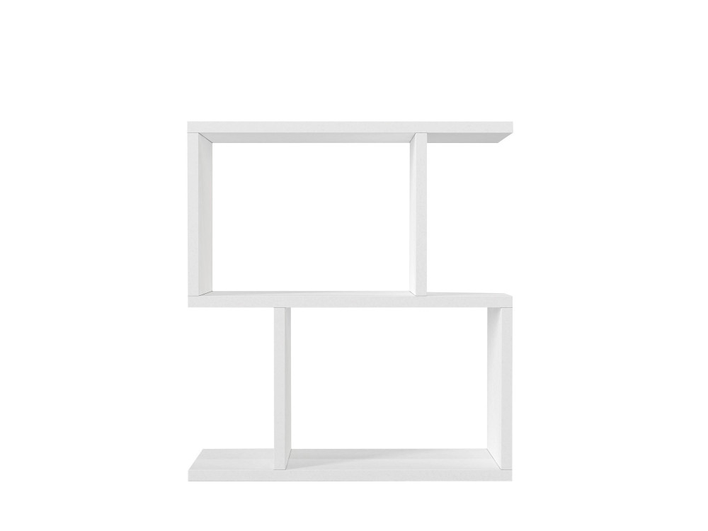 Beistelltisch aus Holz "Karinus" - 50 x 17 x 55 cm - Weiß