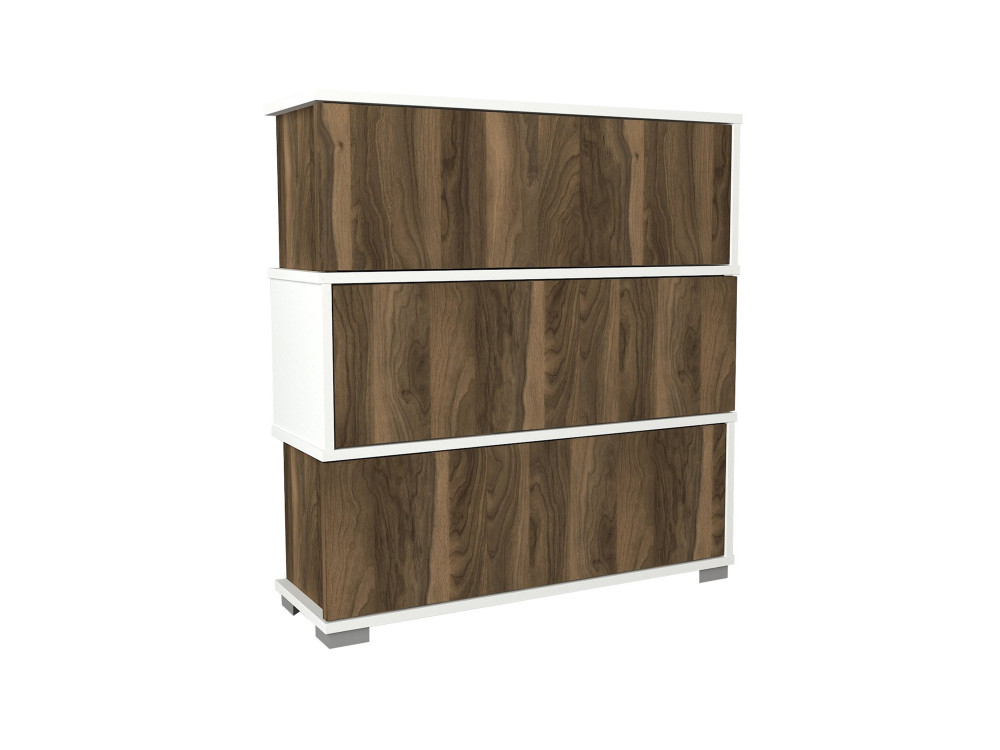 Holzschuhmöbel "Napolyon" - 90 x 30 x 93 cm - Braun