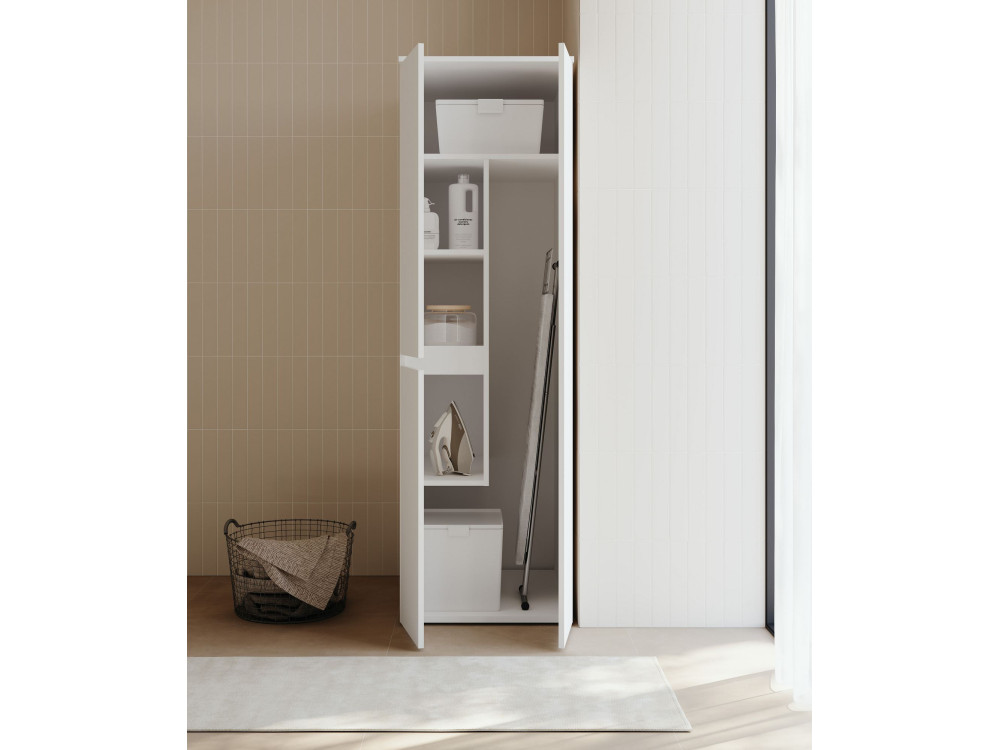 Badezimmerschrank „Solis 60“ – cm – Mattweiß