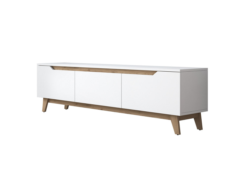 TV-Möbel aus Holz "Digi" - 180 x 35 x 48 cm - Beige
