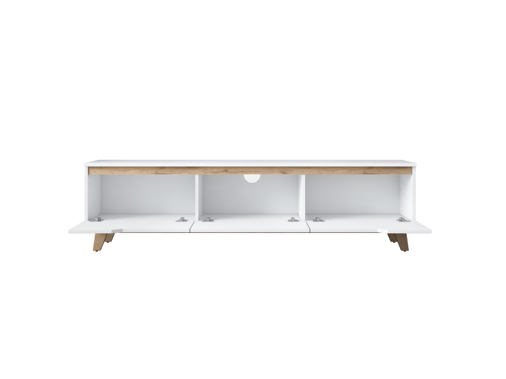 TV-Möbel aus Holz "Digi" - 180 x 35 x 48 cm - Beige