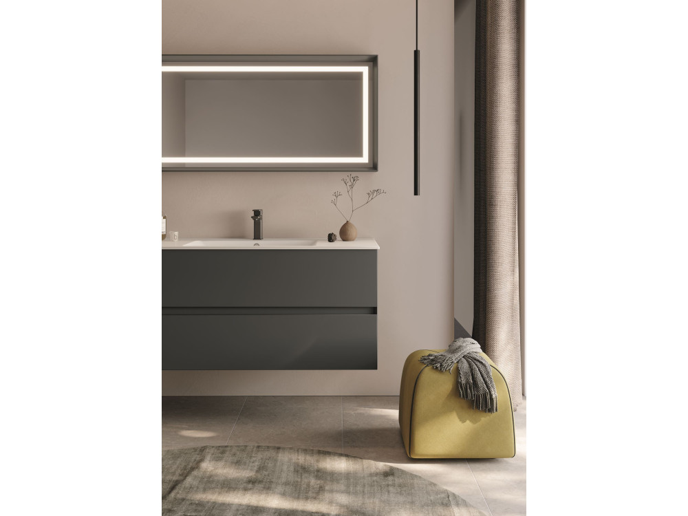 Waschtischunterschrank „Nest 121 v2“ – 121 x 51 x 55 cm – Anthrazit matt