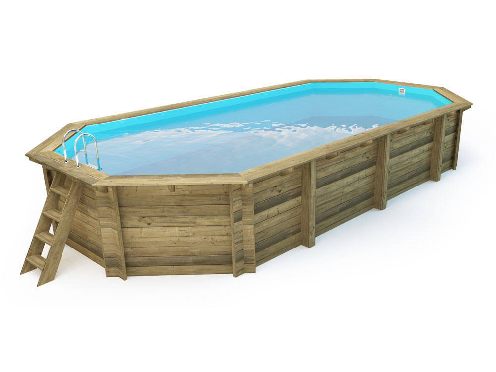 Holzpool "Ibiza 130" - 8,57 x 4,57 x 1,31 m