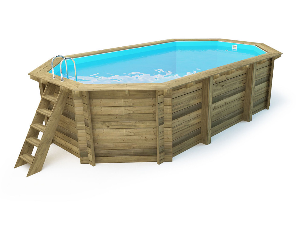 Holzpool "Palma 145" 7,57 x 4,07 x 1,44 m