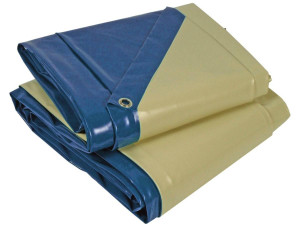 Winterabdekungsplane für Pool Verona - 280 gr/m² - Blau