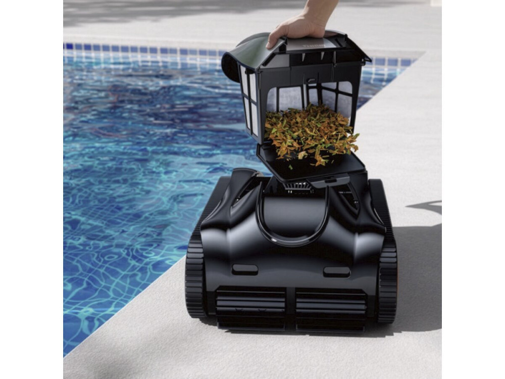 Kabelloser elektrischer Poolroboter - Bodenwand und Wasserlinie - K25