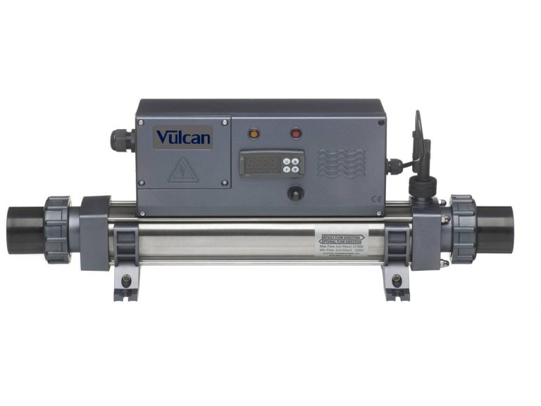 Elektrischer Wärmer "Vulcan Digital" - 29 x 24 x 51.5 cm - 4.5 kW einphasig - Grau