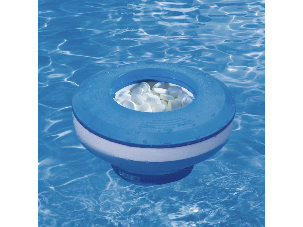 Schwimmender Chlorspender