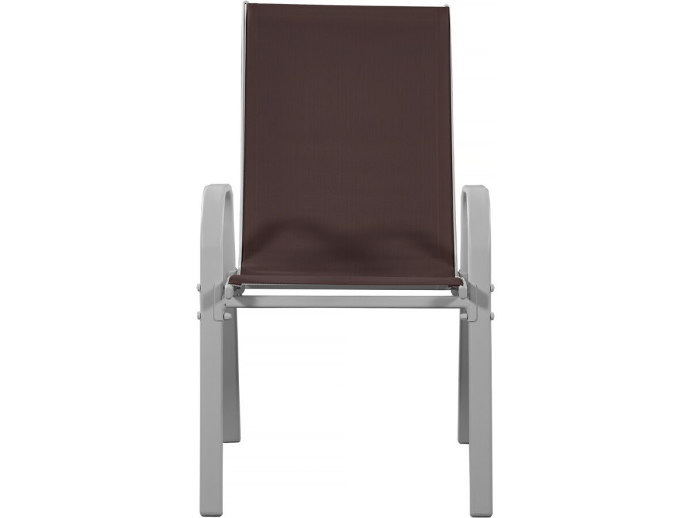 Gartenstuhl aus Textilene "Cordoba" - Phoenix - Taupe - 2er-Set