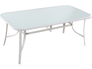 Gartentisch "Cordoba" - Phoenix - 8 Personen - Weiß