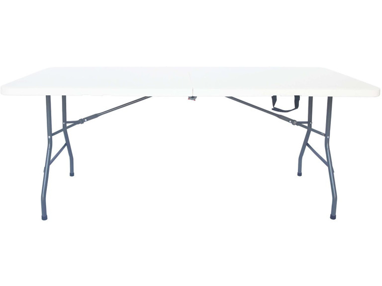 Klapptisch für Garten "Foldy" - 180 x 74 x 74 cm - Weiß