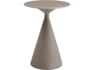 Garten-Bistro-Hochtisch ⌀80 cm "Néora" - Taupe