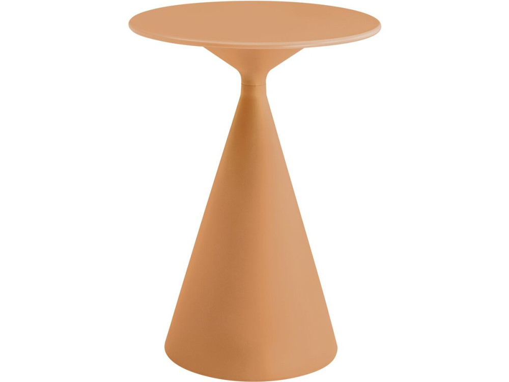 Garten-Bistro-Hochtisch ⌀80 cm "Néora" - Orange