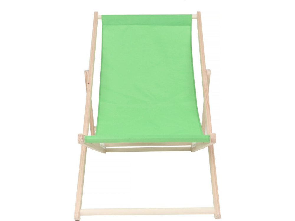 Liegestühle aus Holz 2er-Set "Chilienne" - 107 x 56,5 x 81 cm - Grün