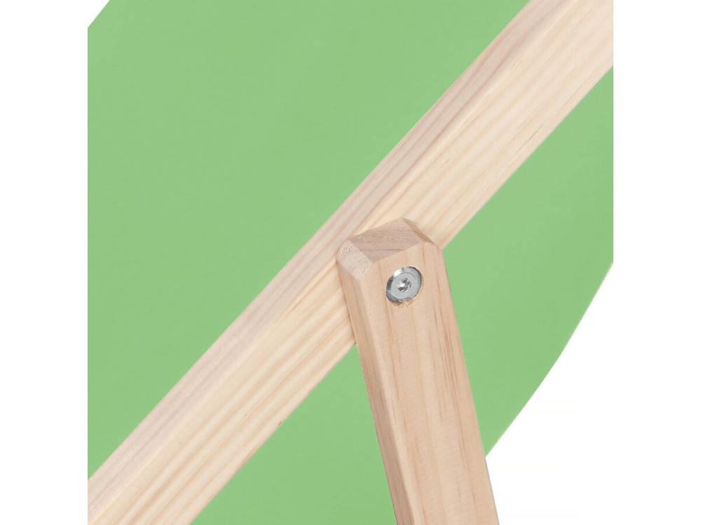 Liegestühle aus Holz 2er-Set "Chilienne" - 107 x 56,5 x 81 cm - Grün