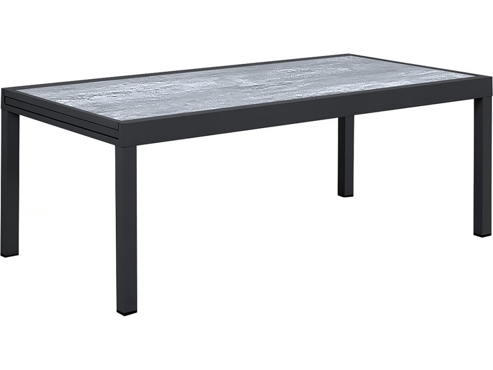 Ausziehbare Gartenmöbel zum Essen "Lagos" - 200/320 cm - Taupe - 12 Plätze