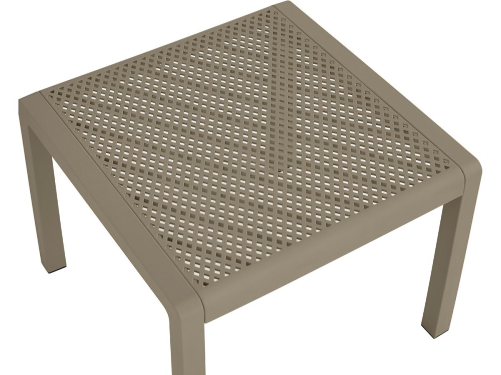 2er-Set Gartensessel mit Couchtisch "Soléna" - Taupe