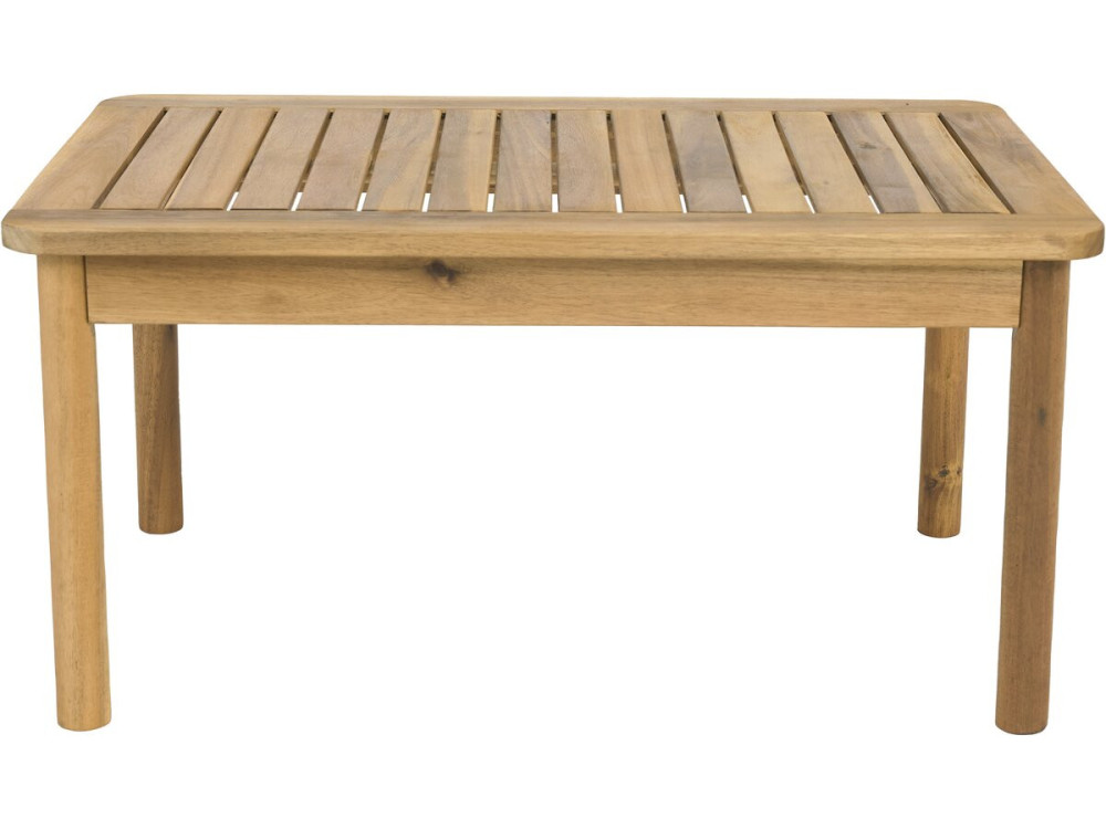 Gartenmöbel aus Holz mit inbegriffenen Kissen "Milano" - 4 Sitzplätze - Beige