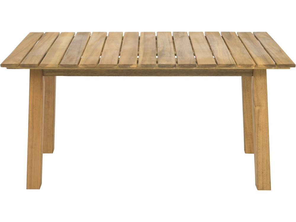 Gartenmöbel aus Holz mit Kissen "Beckham" - 4 Sitzplätze - Grau